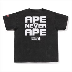 画像2: EMOTIONALLY UNAVAILABLE x A BATHING APE EU BAPE FACE SS TEE Black (Tシャツ) (2)