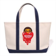 画像2: EMOTIONALLY UNAVAILABLE x A BATHING APE EU MILO TOTE (トートバッグ) (2)