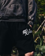 画像2: ©SAINT Mxxxxxx SWEAT SHORTS MX666 Black (スウェットショーツ) (2)