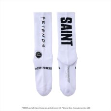 画像2: ©SAINT Mxxxxxx x FRIENDS FRD_SOCKS FRIENDS White (ソックス) (2)