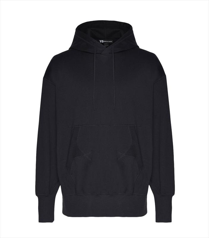 y3 stacked logo hoodie