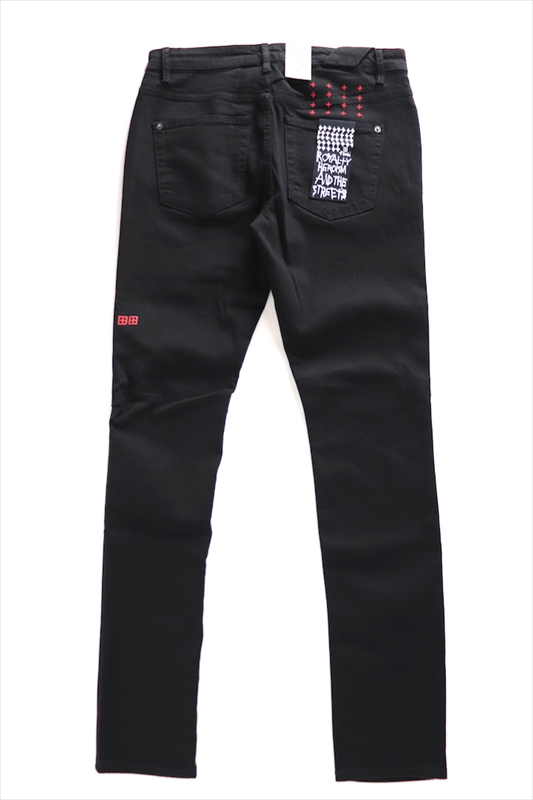 KSUBI Chitch Jean Laid Black