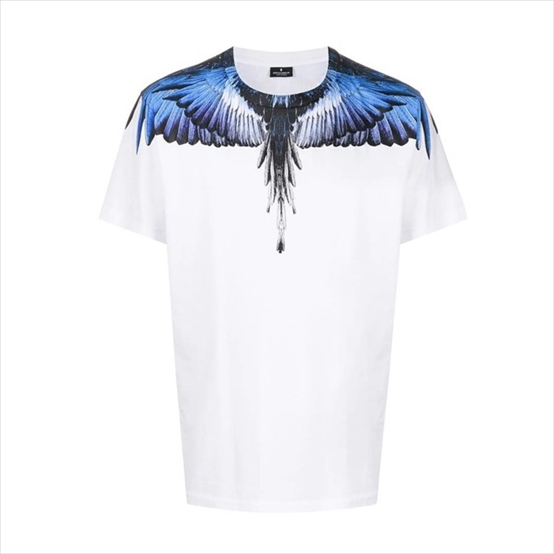 Glorious Hysterisk morsom Renovering MARCELO BURLON Wings T-Shirt (White/Blue)