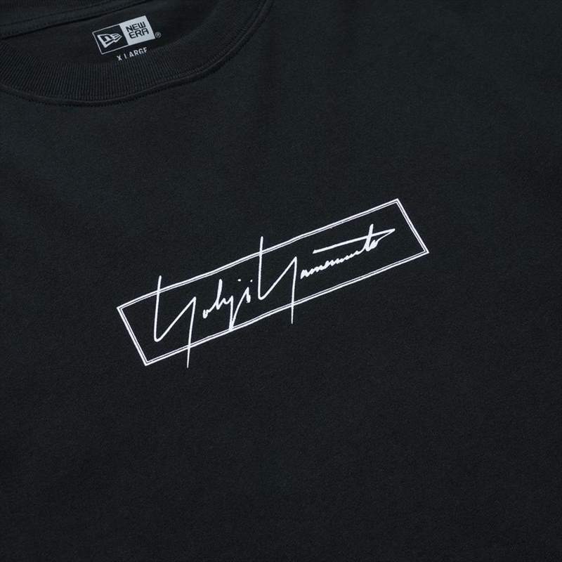 YOHJI YAMAMOTO x NEW ERA L/S T-Shirt 2021AW Box Logo
