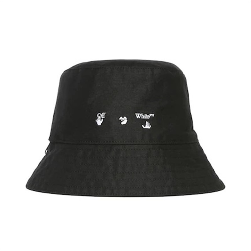 OFF-WHITE オフホワイト Ev Denim Pocket Bucket Hat OMLA019S21DEN0020978 EVデニムポケットバケットハット 帽子 ブラック