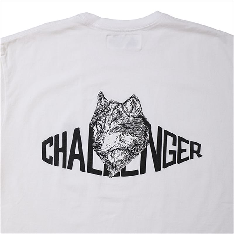 CHALLENGER Wolf Logo Tee (White)