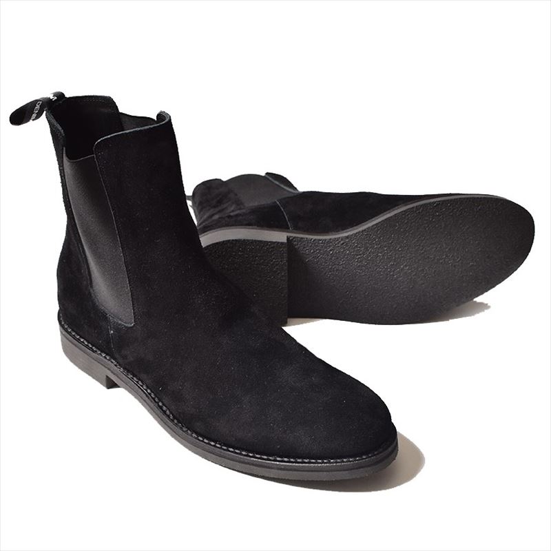 MINEDENIM Suede Leather Side Gore Boots