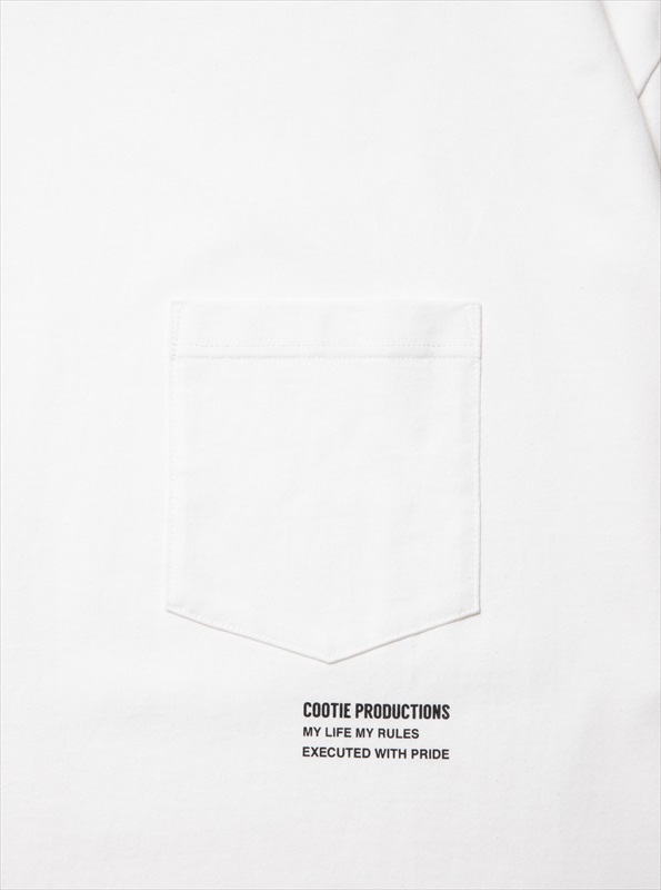 COOTIE PRODUCTIONS Open End Yarn Error Fit L/S Tee (White)