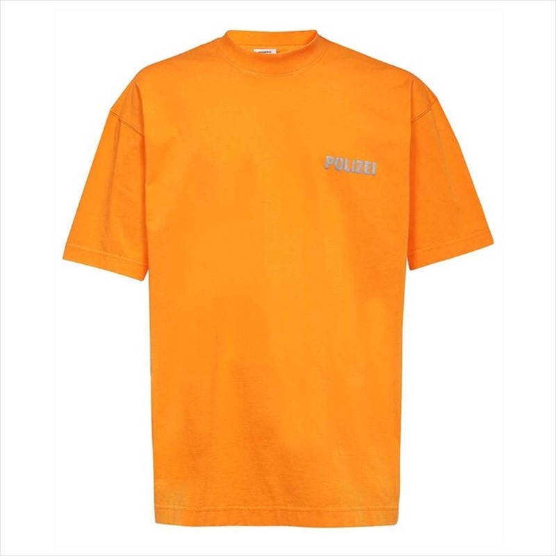 VETEMENTS Polizei T-Shirt (Orange)