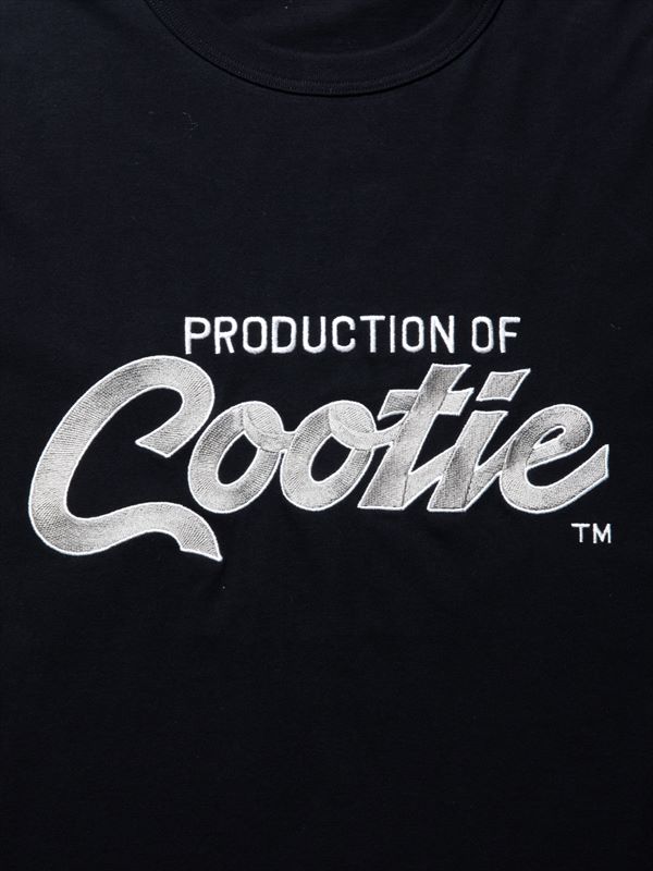 COOTIE PRODUCTIONS Embroidery Oversized L/S Tee (PRODUCTION OF COOTIE)