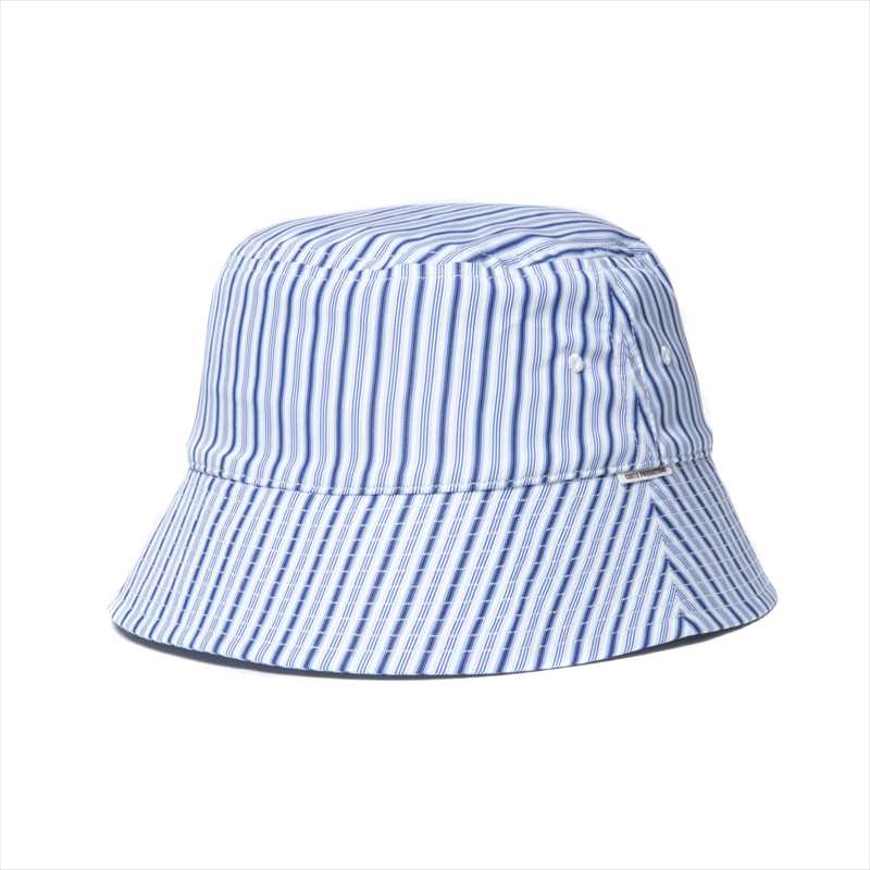 COOTIE PRODUCTIONS Stripe Broad Bucket Hat (THOMAS MASON)