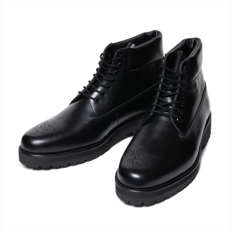 COOTIE PRODUCTIONS 7 Hole Lace Up Bootsブラックコーデ