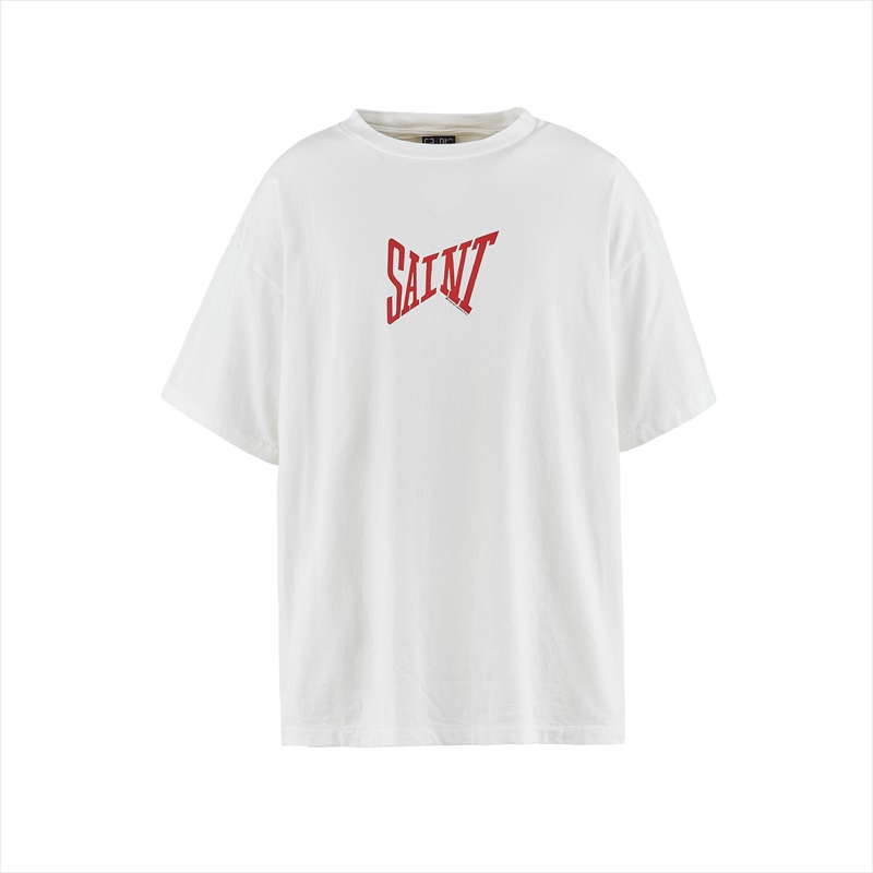 新品OFF-WHITE vintage加工 SS Tシャツ サイズMカラーレッド